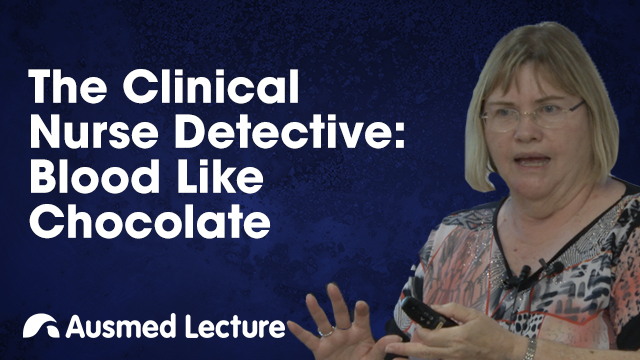 Cover image for: The Clinical Nurse Detective: Blood Like Chocolate